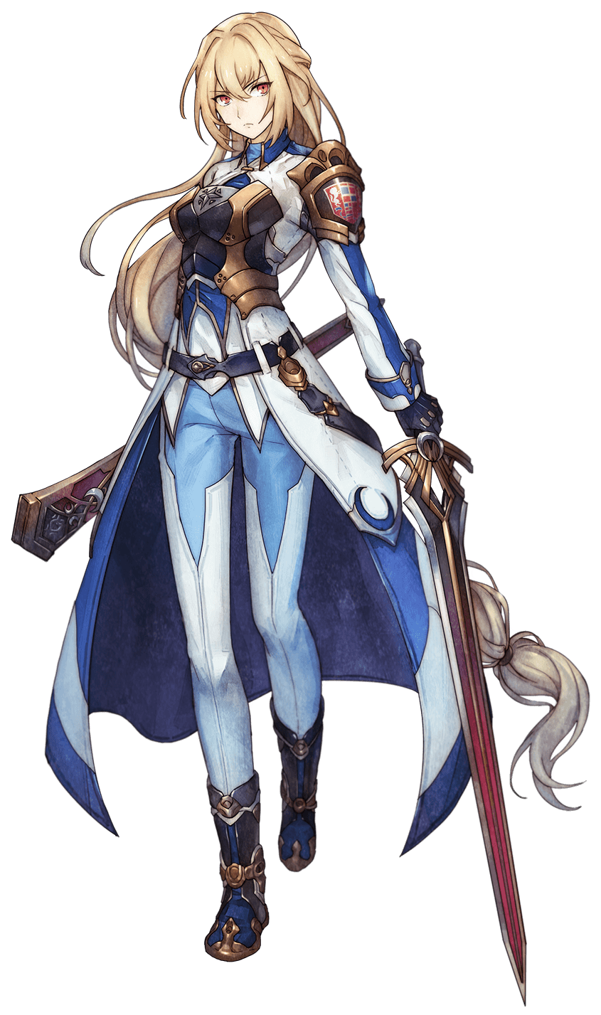 Ch 105411 - Personnages Feminin Manga Armure (1056x1516), Png Download