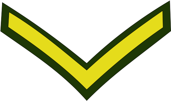 Or3 Rm Lance Corporal - Lance Corporal Rank Insignia Png (735x448), Png Download