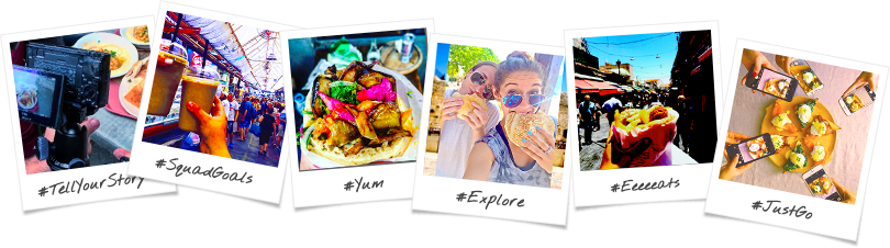 Taste Of Israel Through The Lens - Shorashim (810x226), Png Download