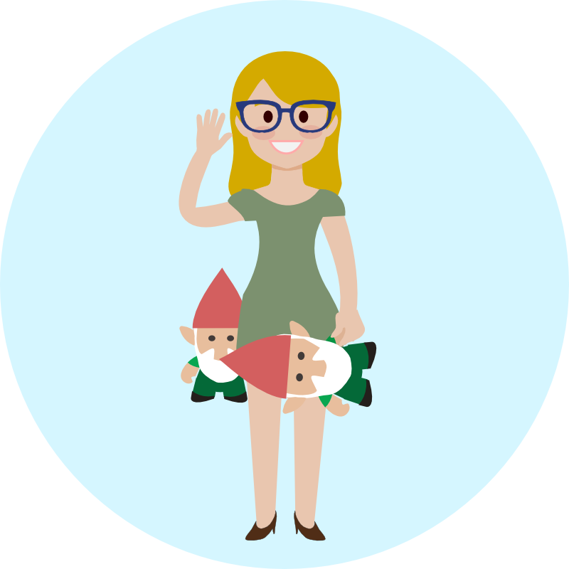 Wendy Has A Website Where She Sells Garden Gnomes In - Automated Attendant (800x800), Png Download