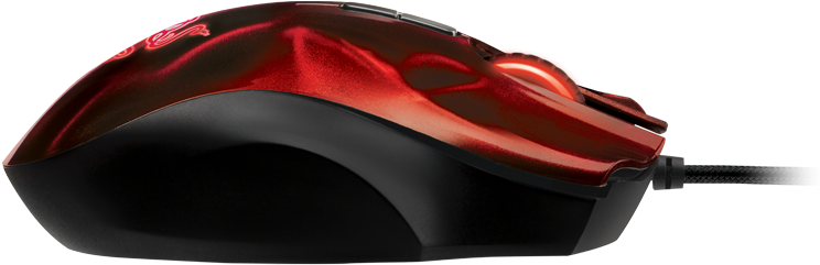 Razer Naga Hex Gallery 8 - Razer Naga Hex Wraith Red Edition - Laser Mouse - Pc/mac (800x600), Png Download