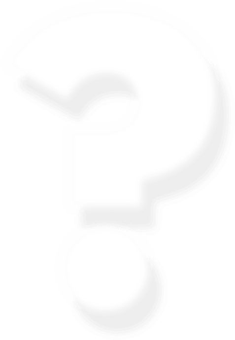 White Question Mark Transparent Background - White Question Mark Png (477x691), Png Download
