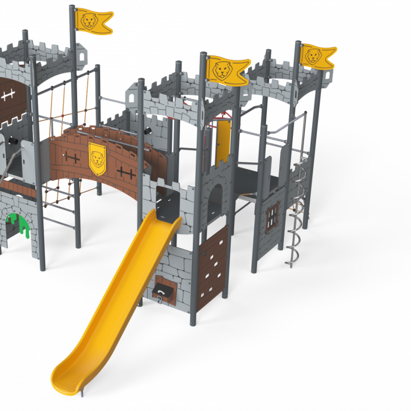 Download New Kompan Castle Playground Range Fit For Kings And