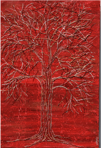 Naked Tree Lava - Birch (518x500), Png Download