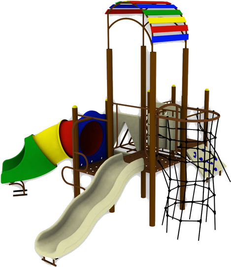 Play-product4 - Playground Slide (860x618), Png Download