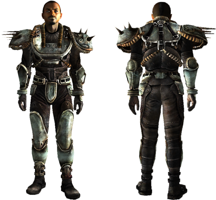 Metal Armor - Fallout Enclave Armor (900x720), Png Download