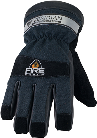 Veridian Glove Fire Armor - Veridian Fire Armor Gloves (350x497), Png Download