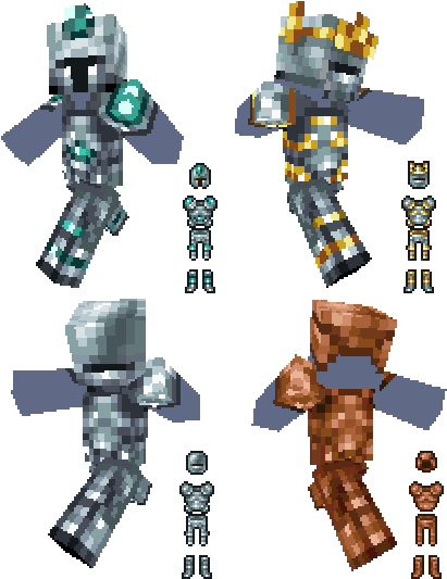 Any Good Armor Textures Out There - Minecraft Cool Armor Texture (448x538), Png Download