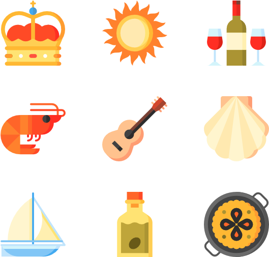 Tipical Spanish - Icon (600x564), Png Download