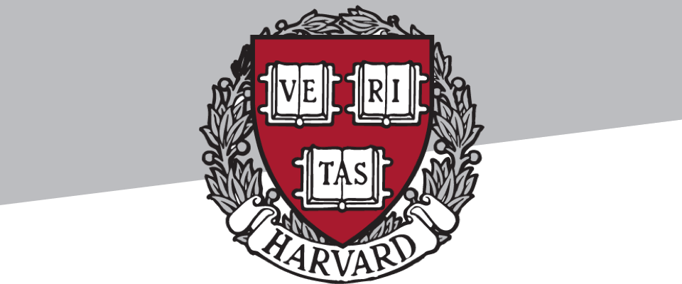 Harvard University Logo - Harvard University (960x400), Png Download