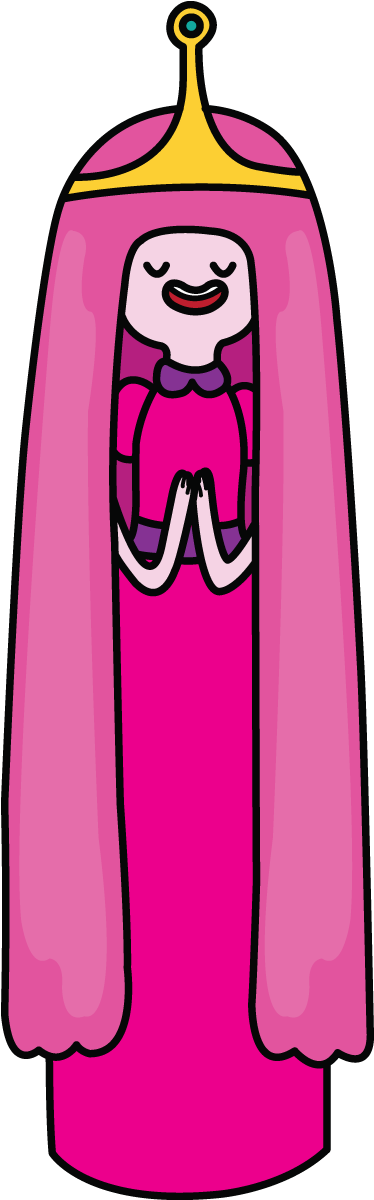 How To Draw Adventure Time Princess Bubblegum, Easy - Princess Bubblegum Adventure Time Easy To Draw (720x1280), Png Download