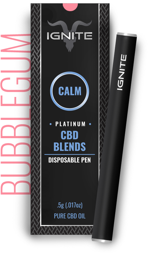 Bubble Gum Vape Pen - Ignite Cbd Vape Pen (1000x1000), Png Download