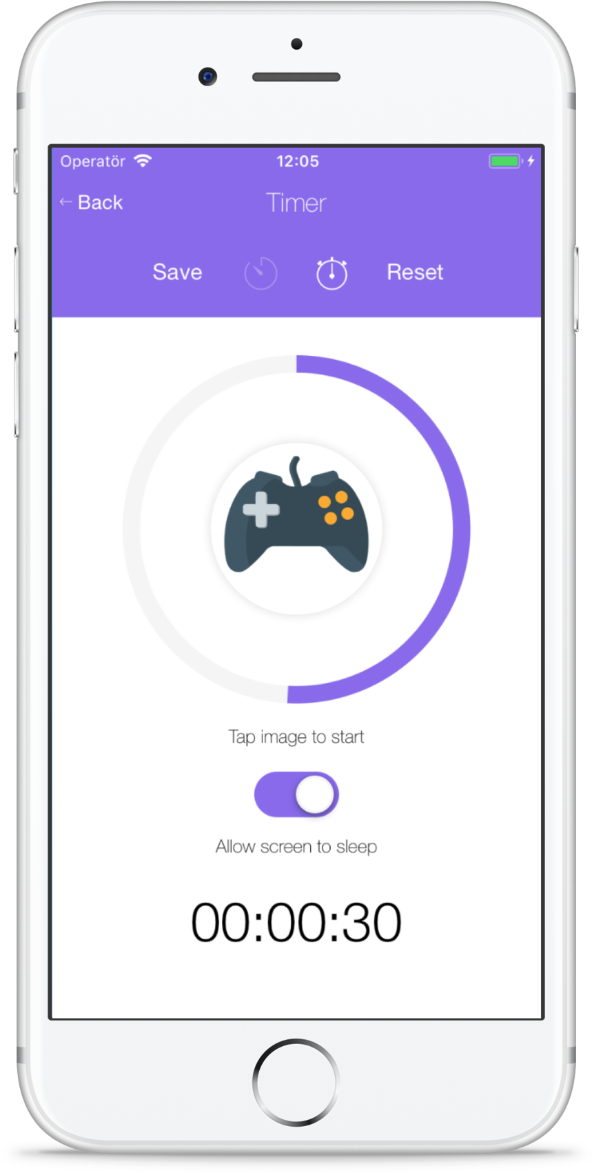 Visual Timer - Upcard (1000x1864), Png Download