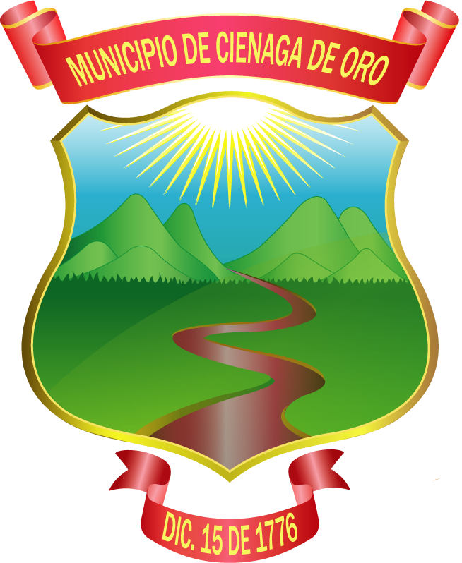 File - Escudocdeoro - Bandera De Cienaga De Oro (654x798), Png Download