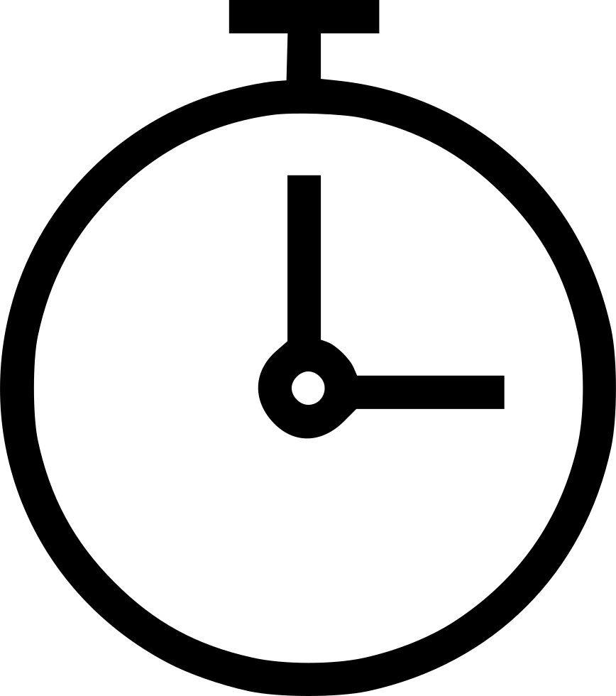 Png File - Timer Icon Svg (868x980), Png Download