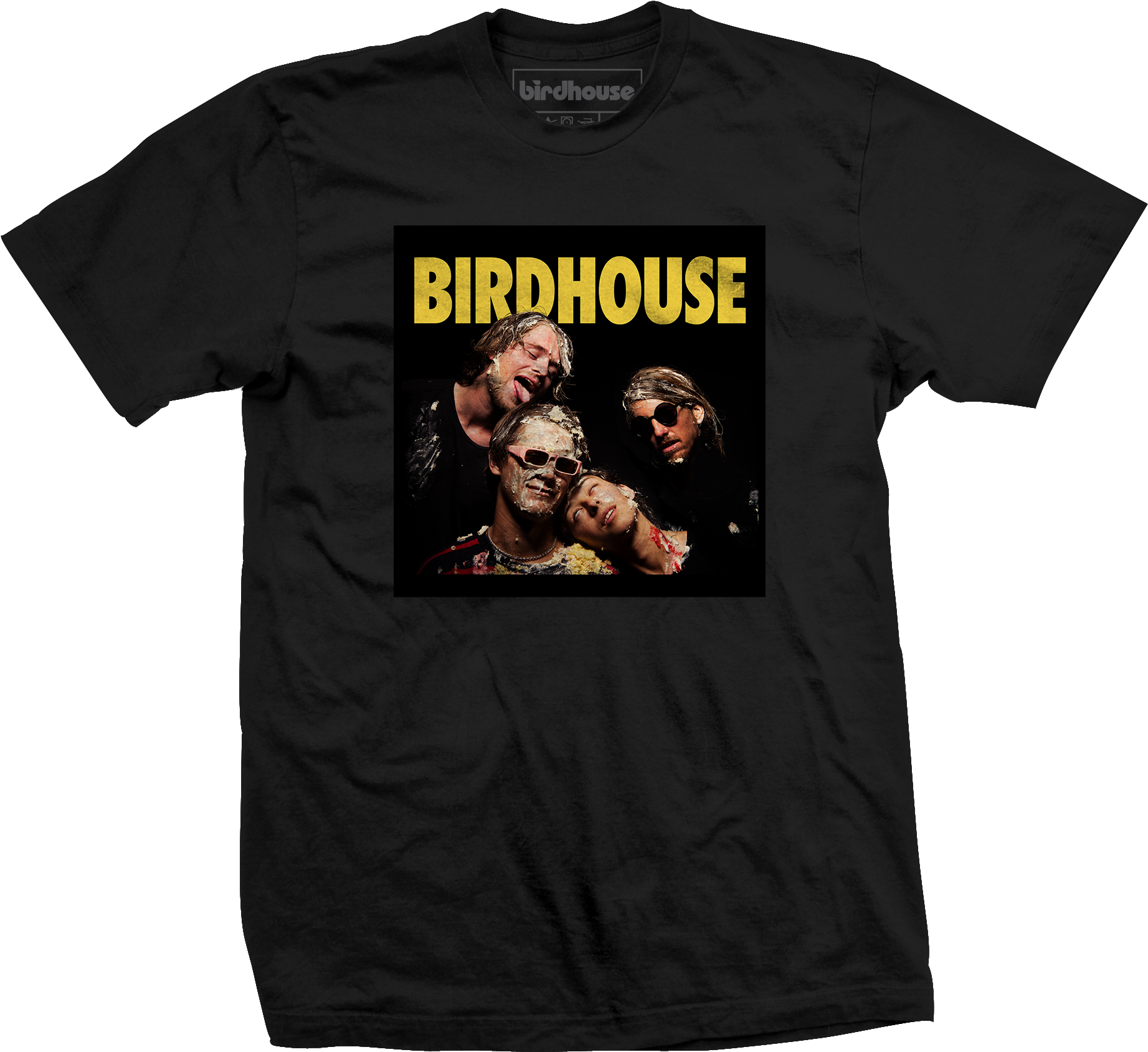 Birdhouse Damn T-shirt - Jungle Rot Band Shirt (2048x2048), Png Download
