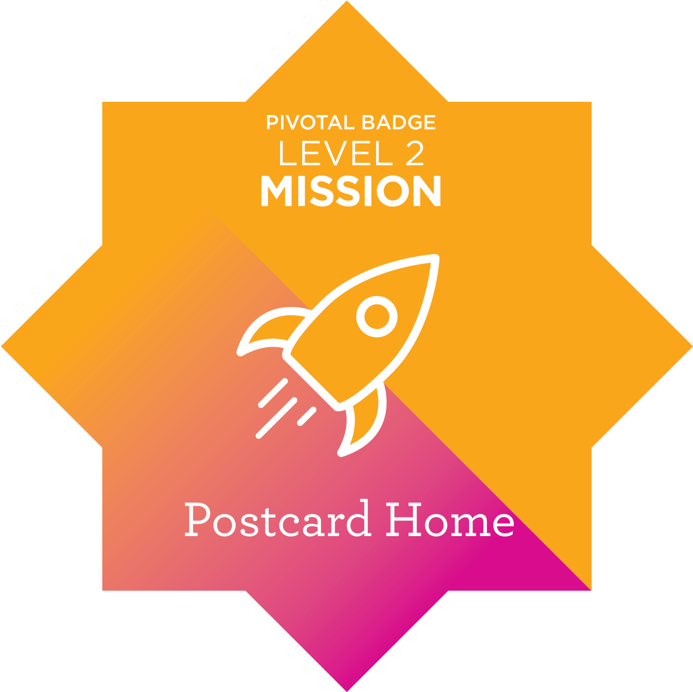 Postcard Home Pivotal Misson Badge - Postcard (1512x1512), Png Download