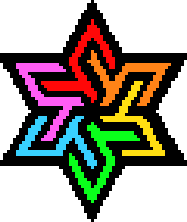 Damn - Example Of Pixel Art (680x720), Png Download