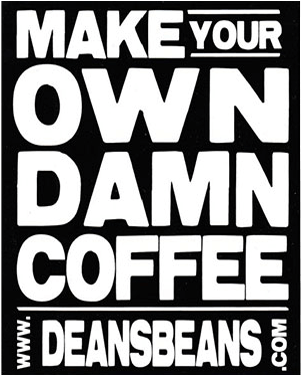 "make Your Own Damn Coffee" Bumper Sticker - Get Your Own Coffee (374x374), Png Download