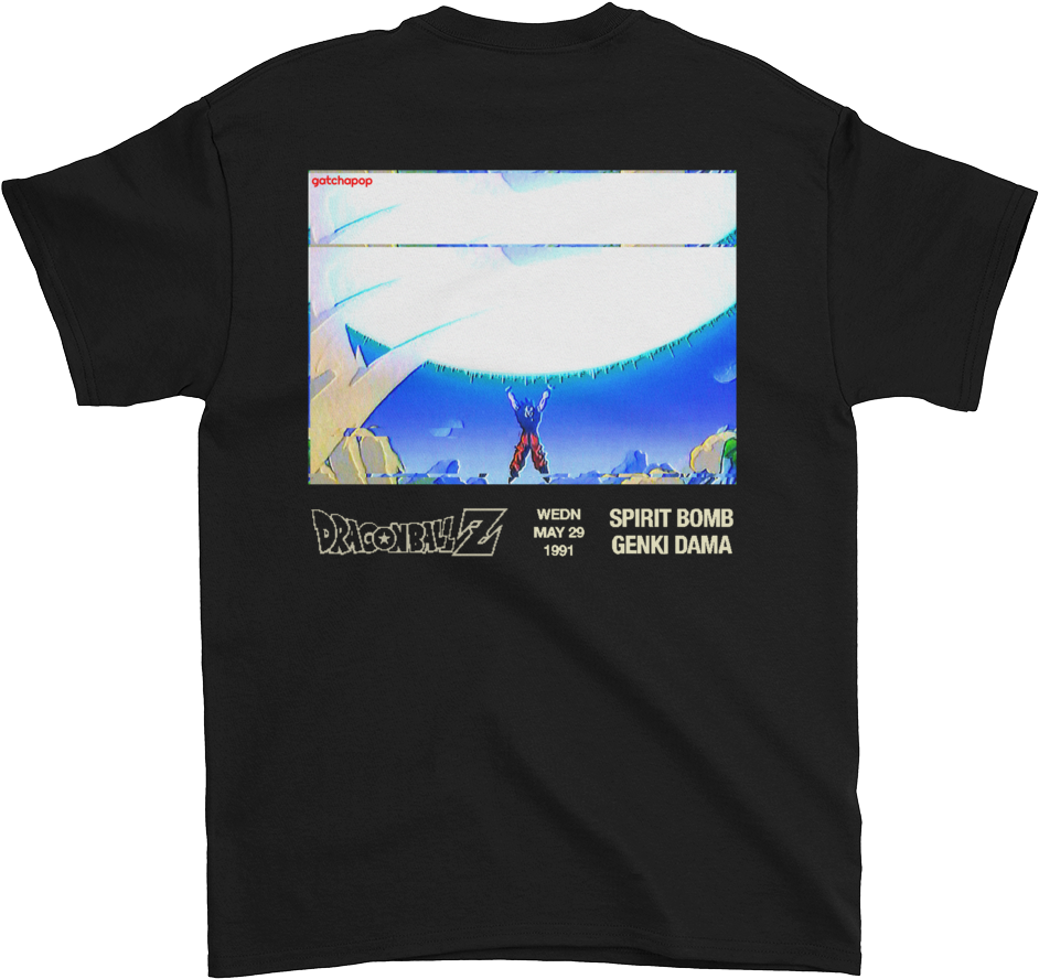 Dragon Ball Z Spirit Bomb Shirt - Beard (1000x1000), Png Download