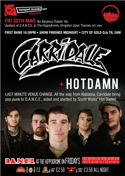 Carridale / Hot Damn / Home Advantage / D - Flyer (598x598), Png Download