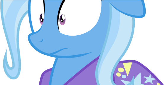 Trixie Shocked - Cartoon (833x288), Png Download