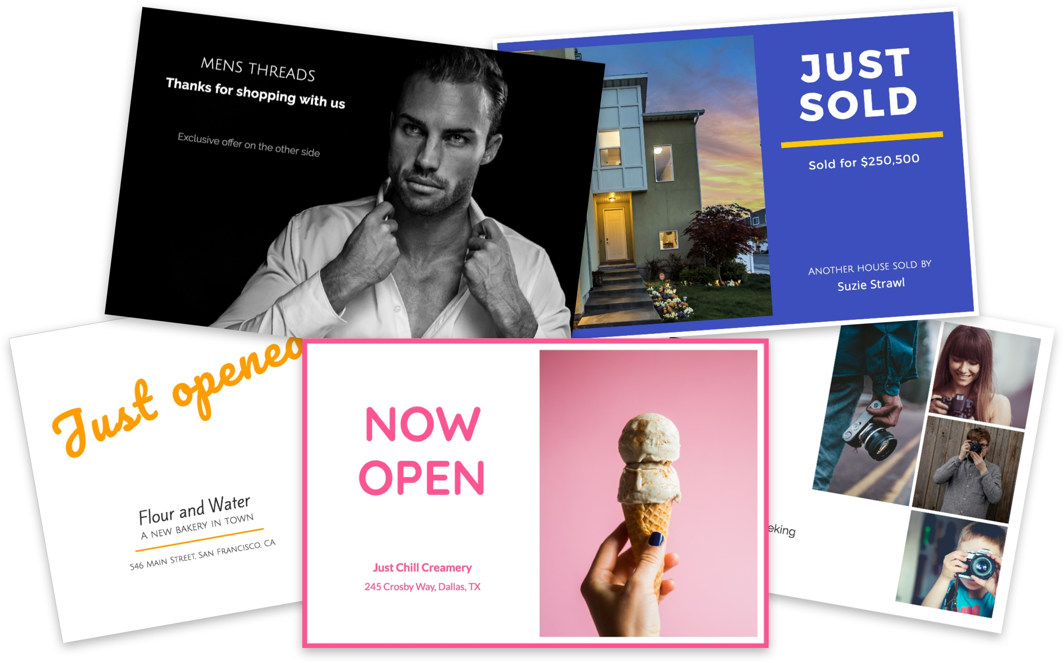 Mailjoy Is The Easiest Tool To Reach Your Customers - Marketing Postcard Mail (2190x1366), Png Download