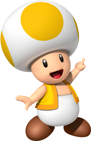 Toad , Mario Party 9 (308x465), Png Download