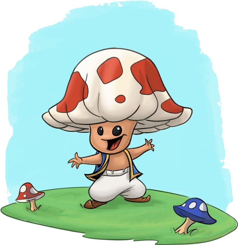 Toad Png - Video Game (1006x1006), Png Download