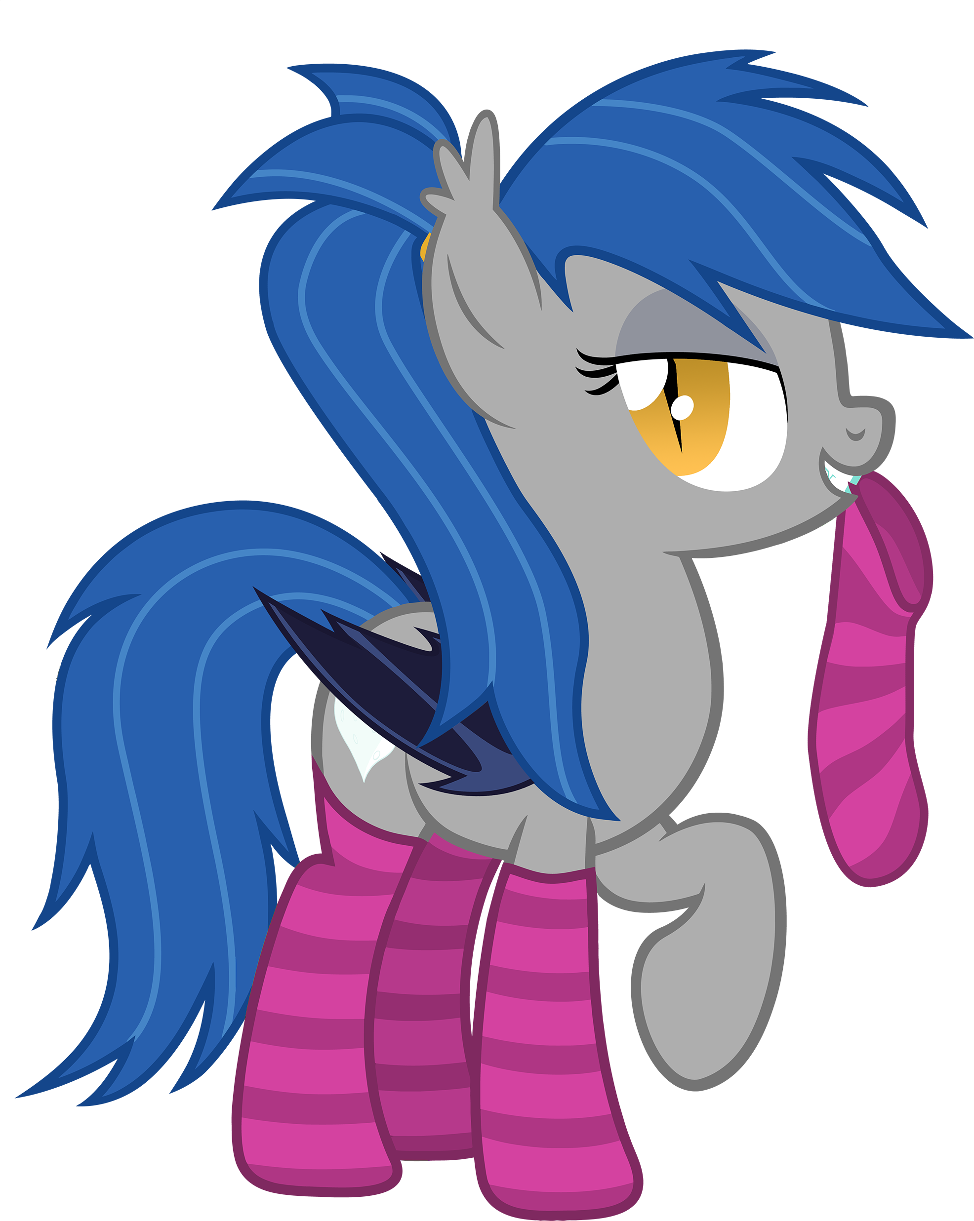 Moonlight Socks By Vectorvito-d6r241u (1986x2500), Png Download