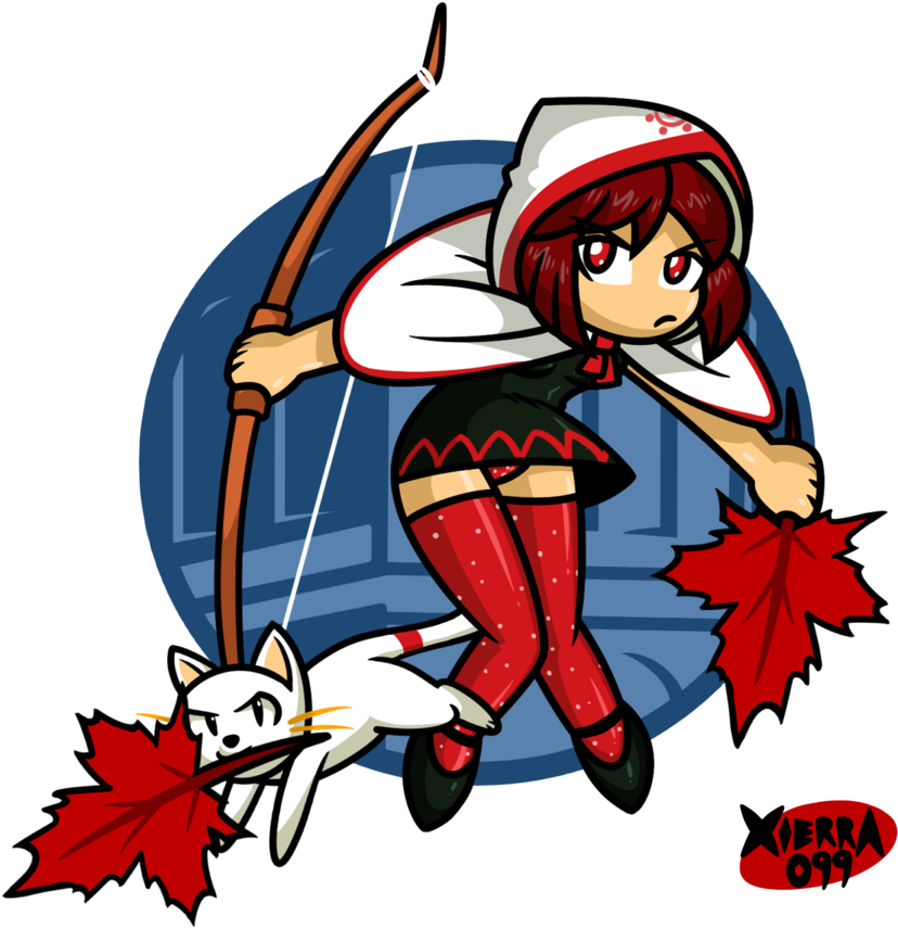 Momodora- Reverie Under The Moonlight By Xierra099 - Momodora Reverie Under The Moonlight Main Character (894x894), Png Download
