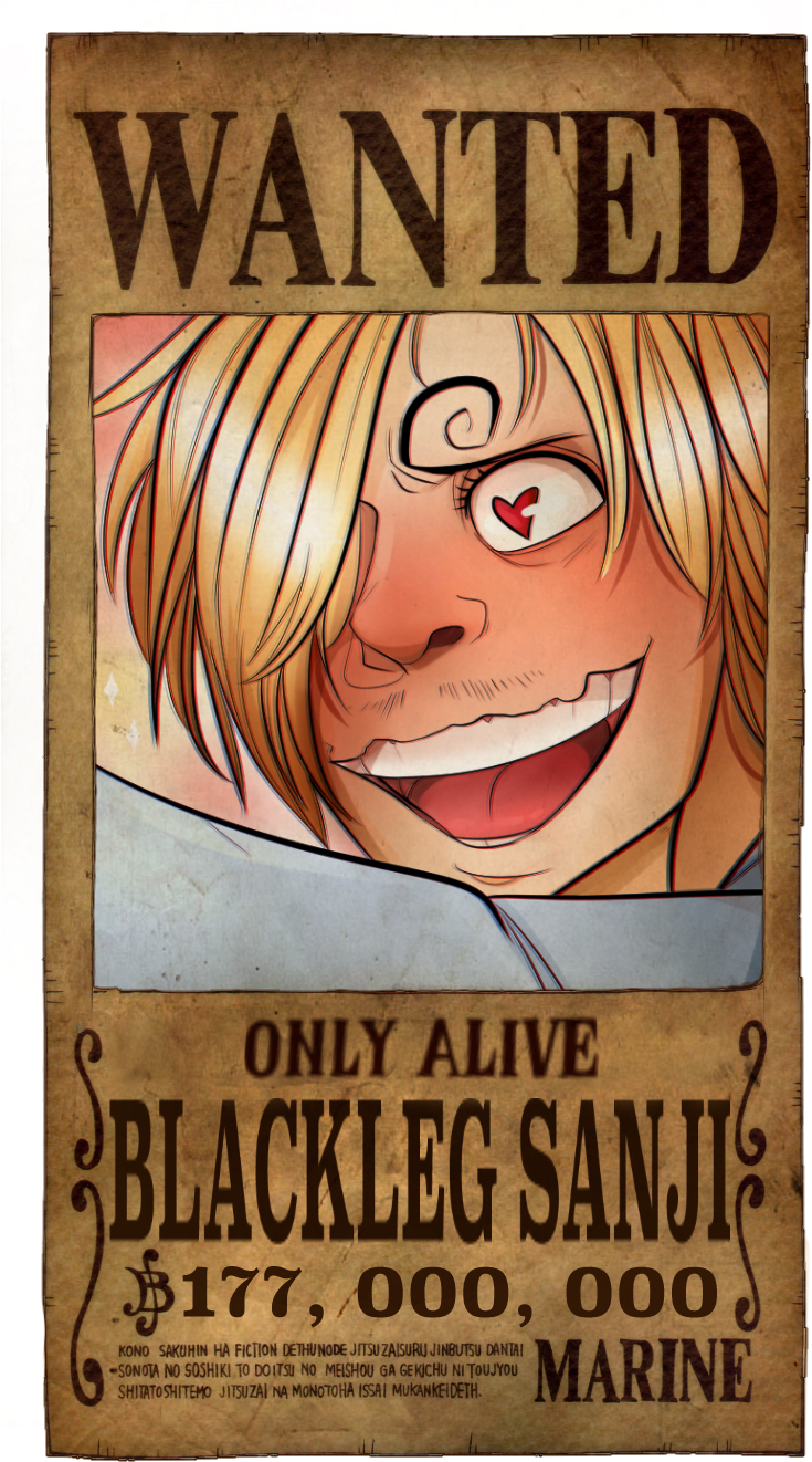 One Piece Wanted (777x1346), Png Download