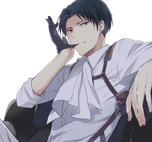 Levi Png By Secretkiss11-d6yim1p - Levi Zerochan (500x469), Png Download