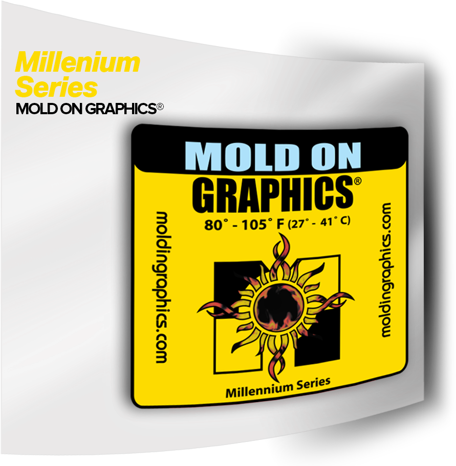 Mold On Graphics For Labeling Post Molded Plastics - Golf Tournament (1000x946), Png Download