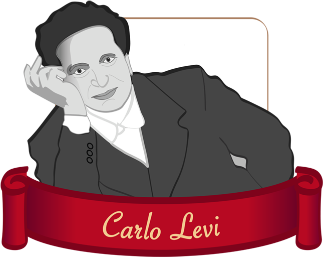 1151-carlo Levi - Cartoon (650x520), Png Download