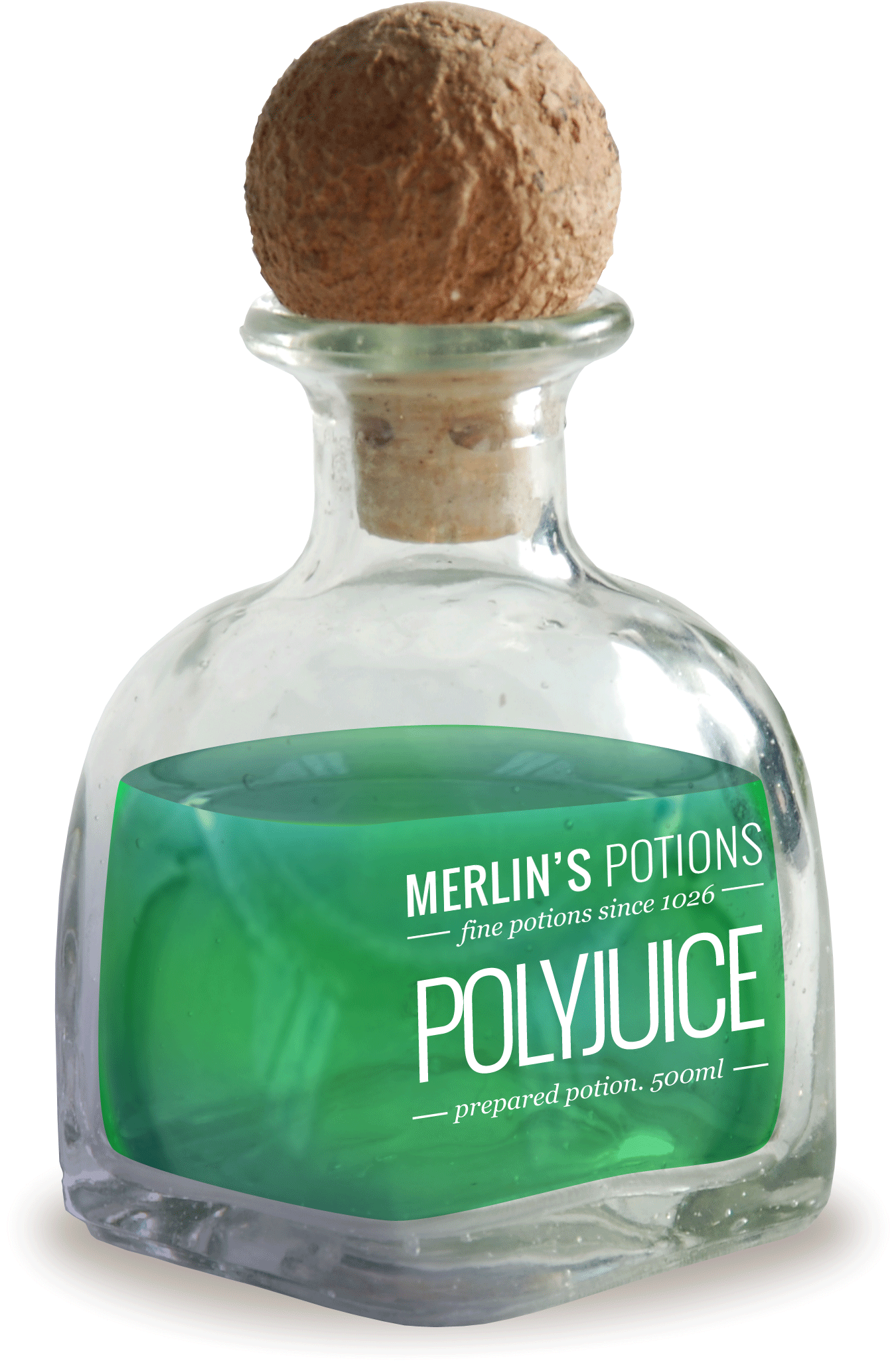 Dragon Tonic - $64 - 99 - Polyjuice Potion - Merlin Potions (2137x2137), Png Download