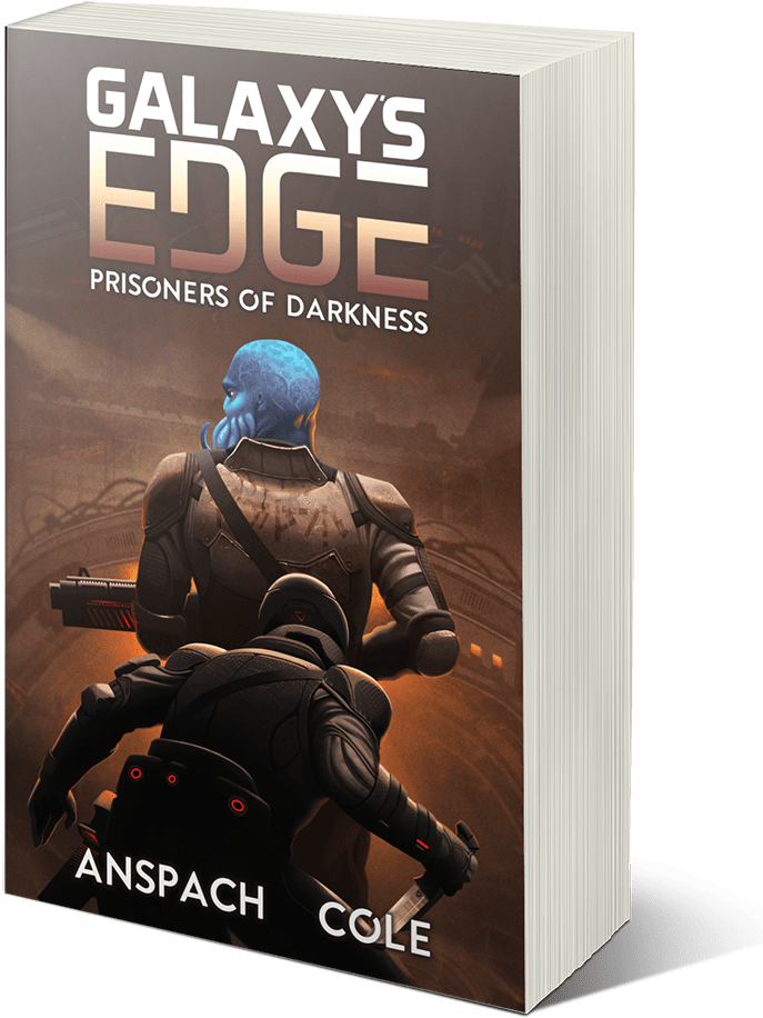 Prisoners Of Darkness - Galactic Outlaws By Nick Cole (800x985), Png Download