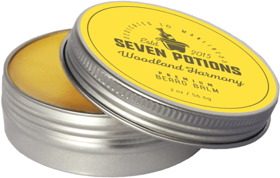 Seven Potions 'woodland Harmony' Beard Balm - Mr Bear Family Beard Balm Citrus - Beard Balm (600x600), Png Download