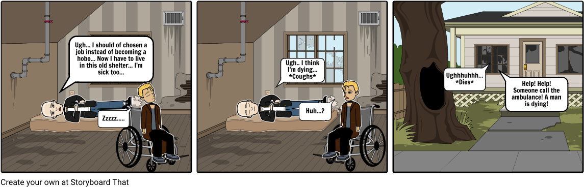 Hobo Dies In Homeless Shelter - Homelessness (1164x385), Png Download