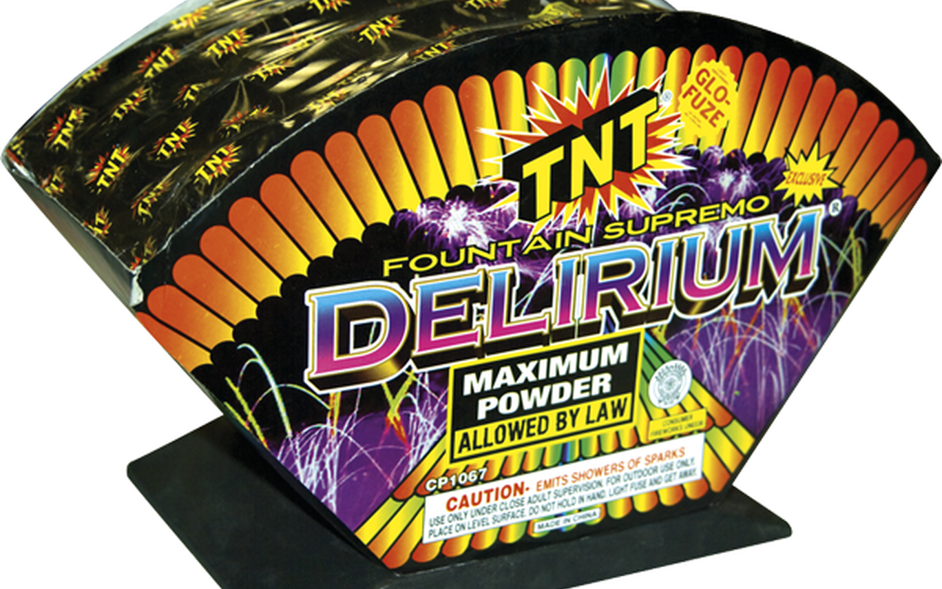Fireworks Tnt Fireworks Delirium - Tnt Delirium (1368x855), Png Download