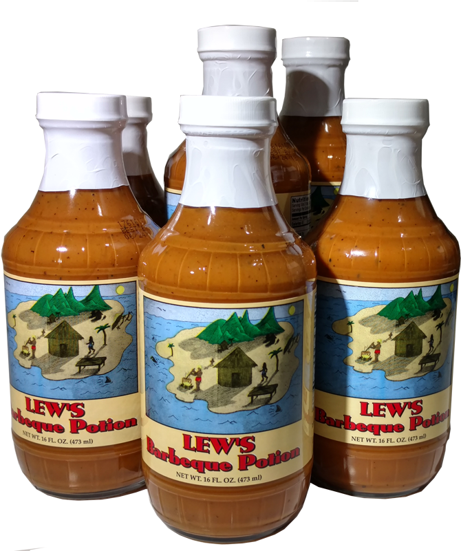 Lew's Barbeque Potion - Bottle (800x800), Png Download