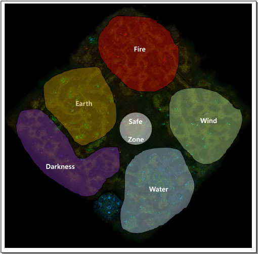 Swamp Of Darkness - Mu Online (607x510), Png Download