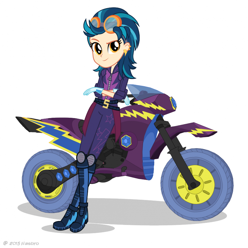 Friendship Games Indigo Zap Sporty Style Artwork - Mlp Friendship Games Indigo Zap (817x817), Png Download