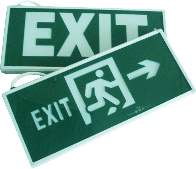 Cosine Developments Led Double Sided Emergency Exit (800x690), Png Download
