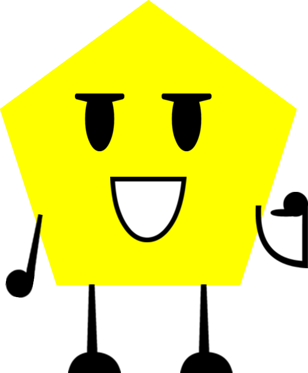 Inanimate War - Pentagon - Object Shows Green Pentagon (629x762), Png Download