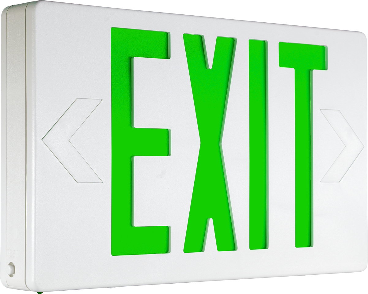 Download Eetp Series Thermoplastic Exit Sign Green Letters With Lowes