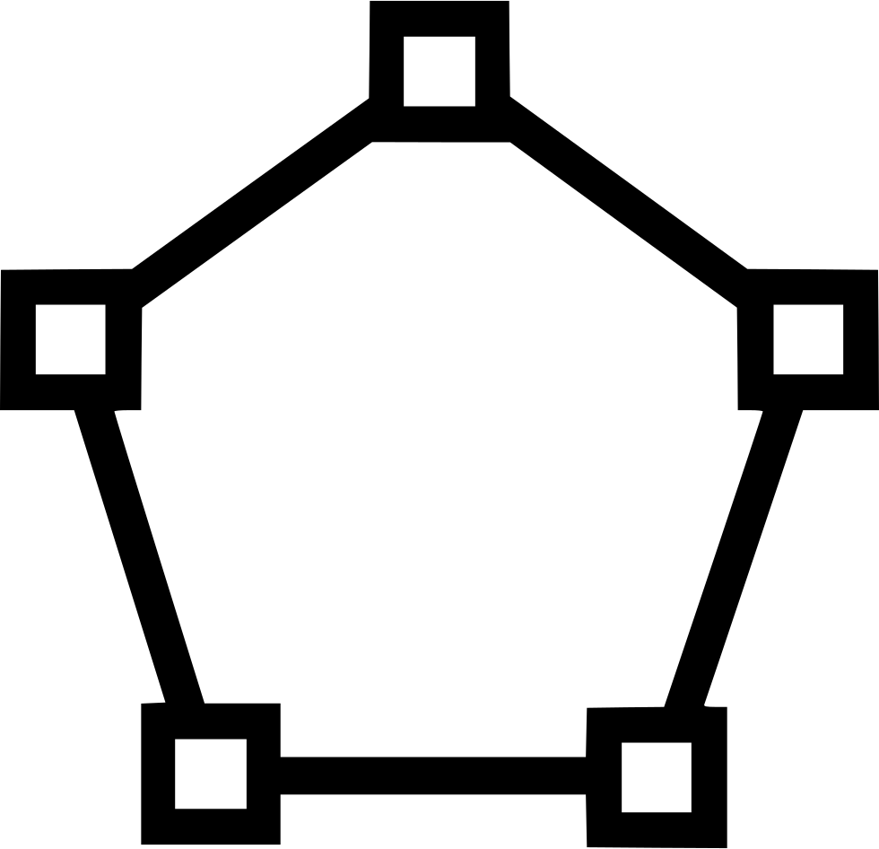 Pentagon Spline Comments - Vector Graphics (980x946), Png Download