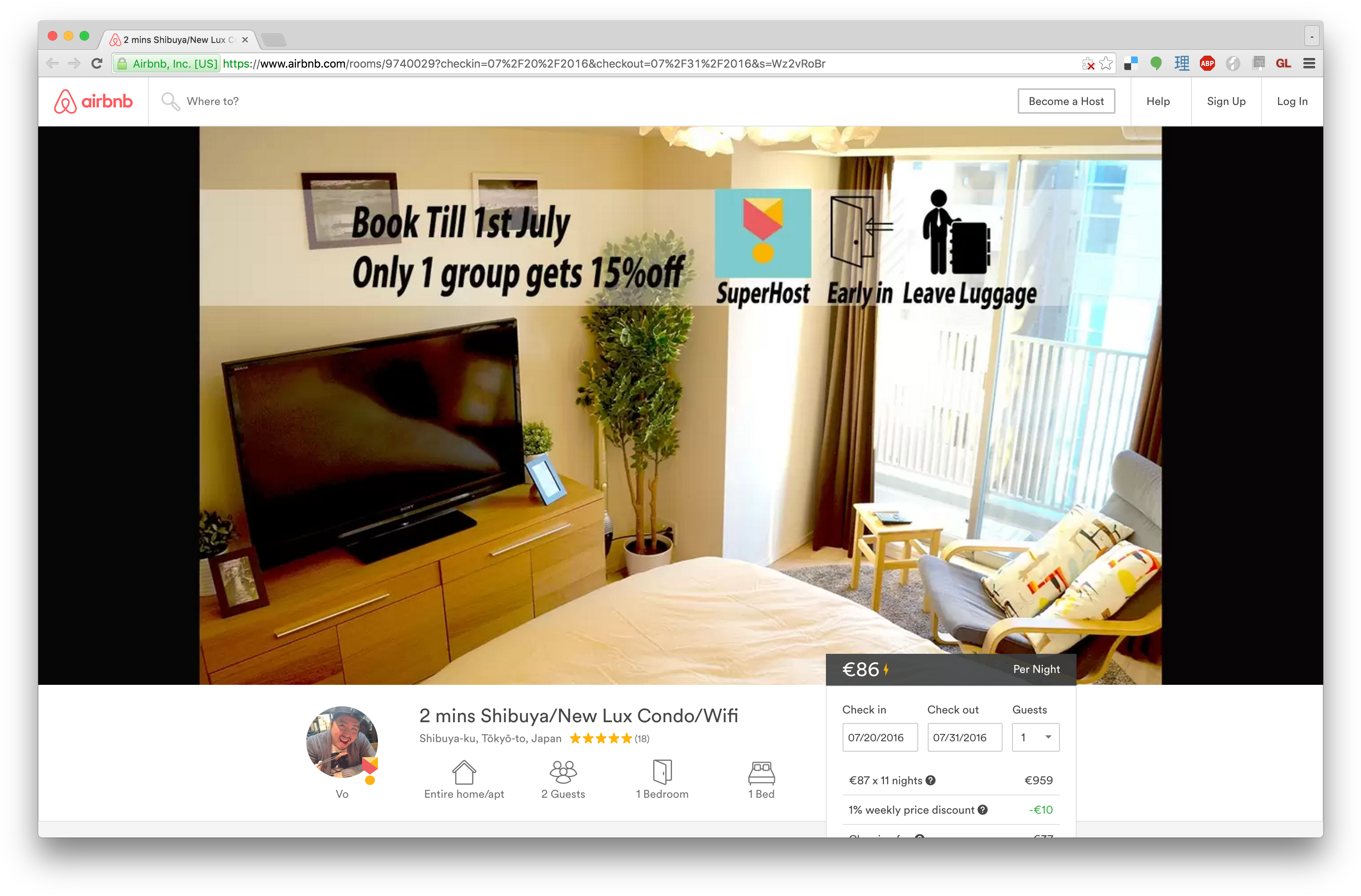 Airbnb Lie Listing - Airbnb Listing Website (3454x2278), Png Download