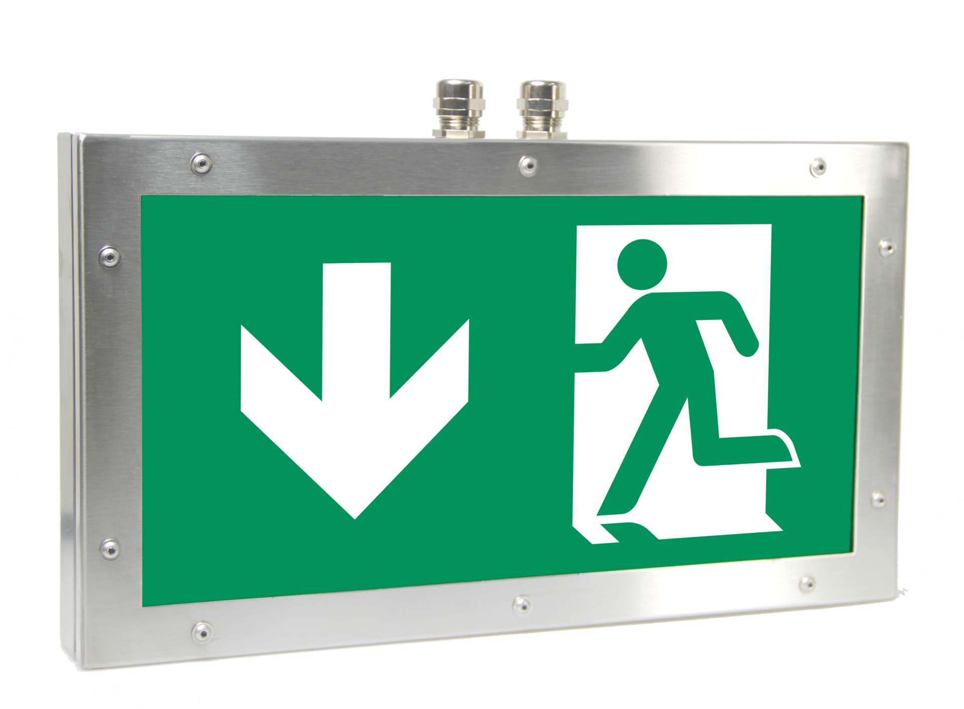 Exit Sign Ceiling, Sb/3h, Incl - Emergency Exit (1920x1412), Png Download