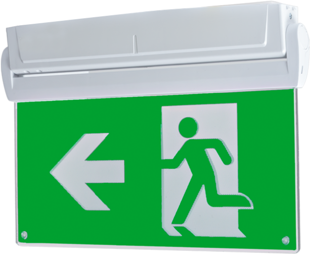 This Highly Versatile Exit Sign Is Designed To Suit - Emergency Exit (1024x594), Png Download
